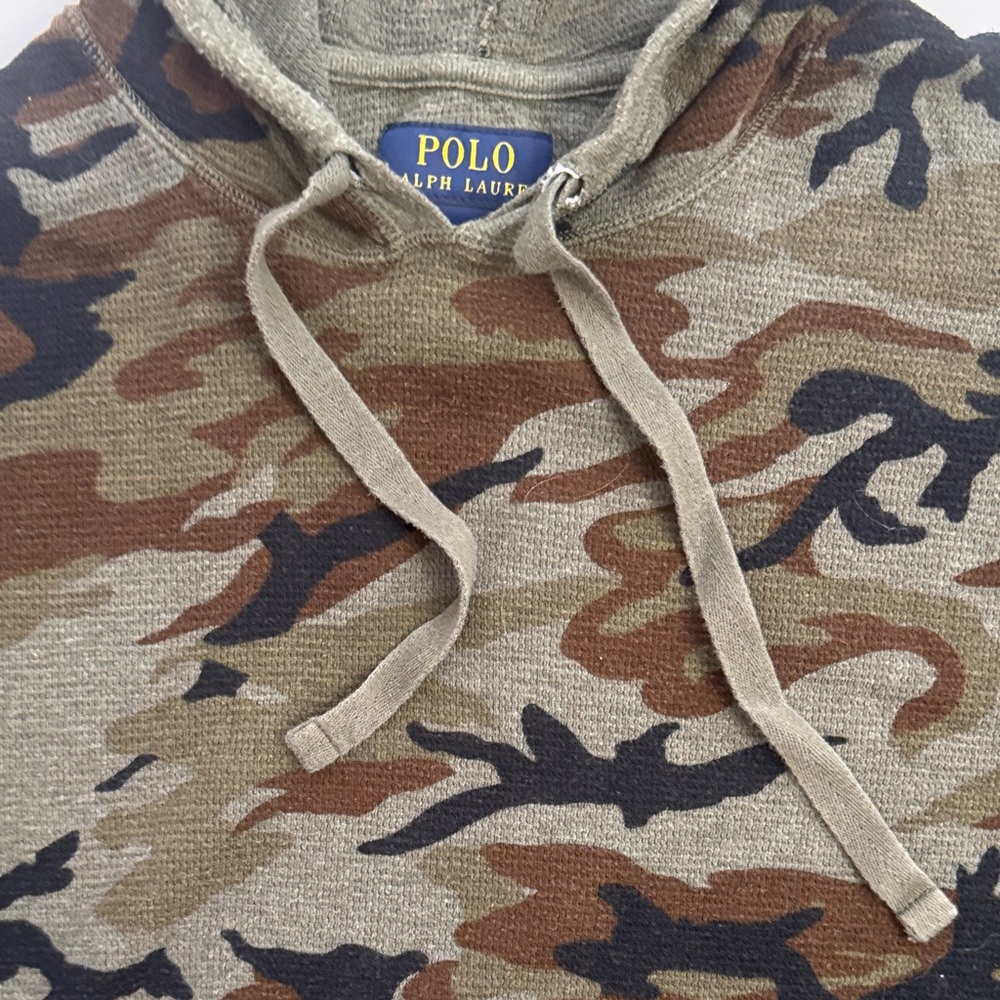 Polo by Ralph Lauren Camouflage Hoodie - Green and Brown